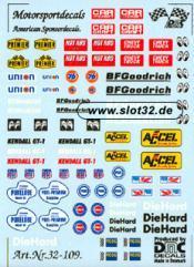 decal general sponsors US 1950-1969